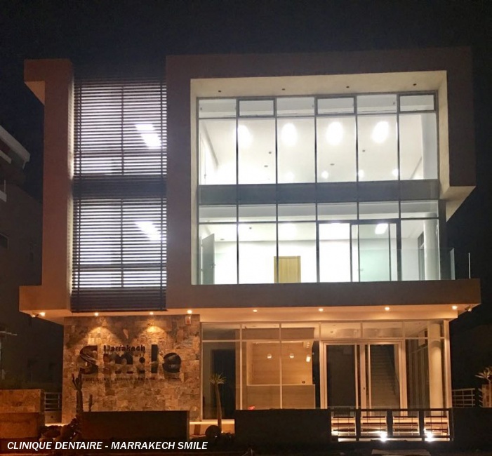 Façade de nuit